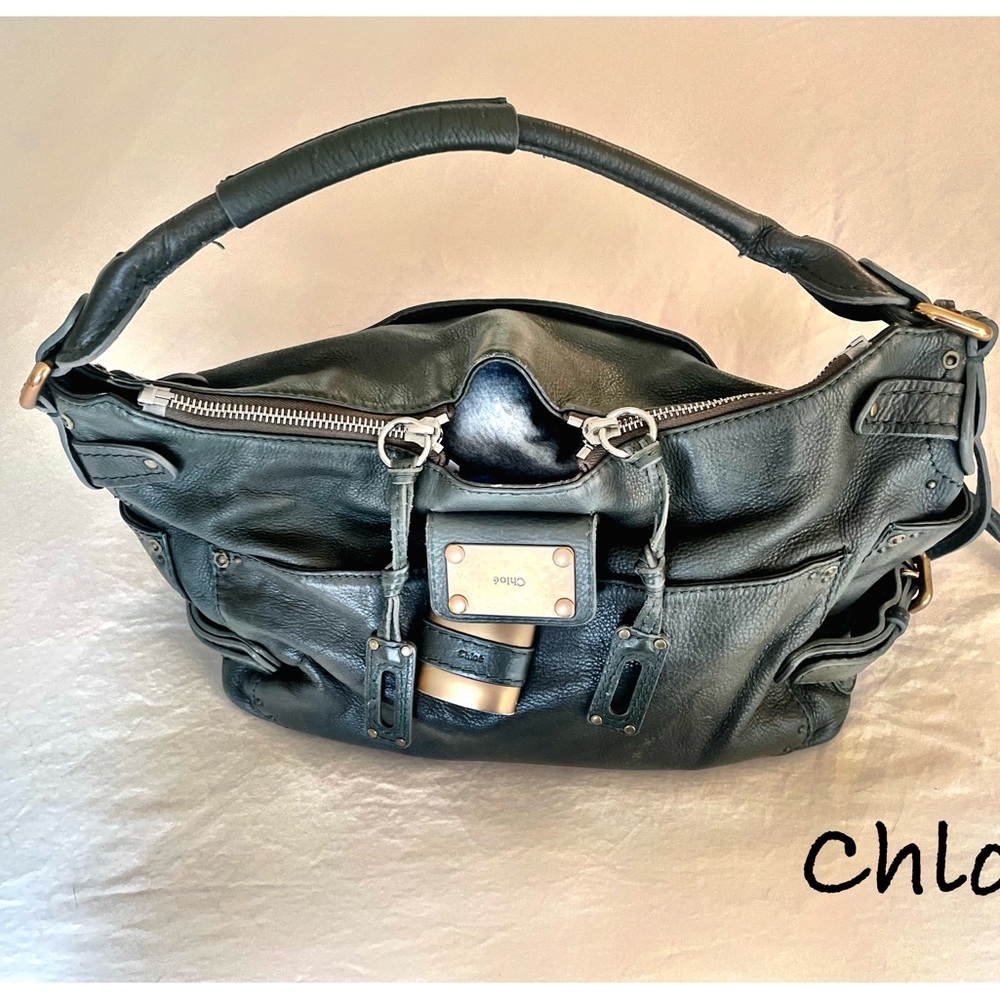 Olive Green Chloe Paddington Bag